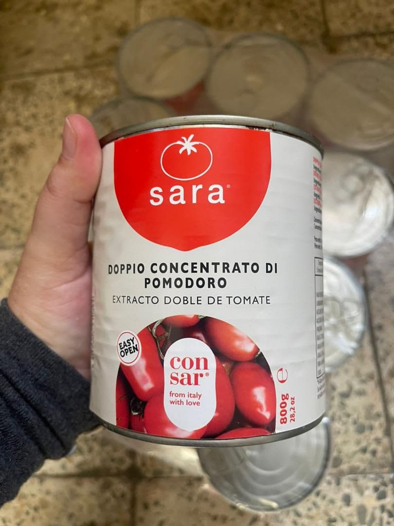Pasta de puré de tomate
